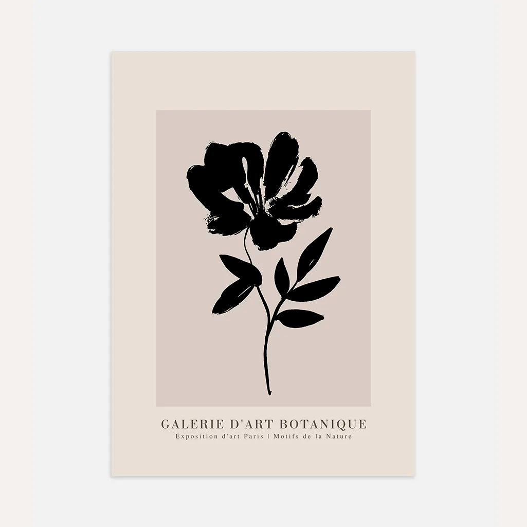 Minimal Flower Poster