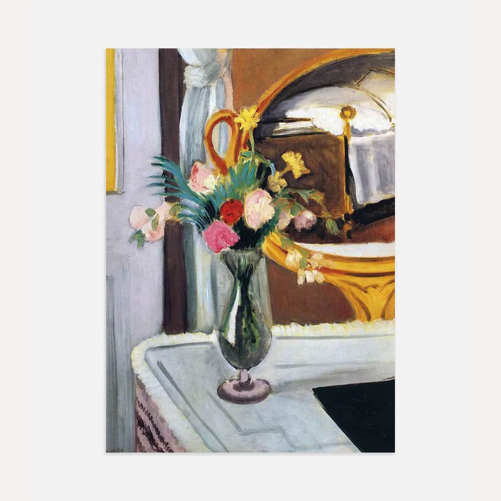 Henri Matisse Bouquet on a Table Poster
