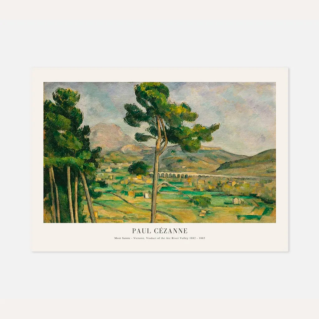 Cézanne Mont Sainte-Victoire Viaduct Poster