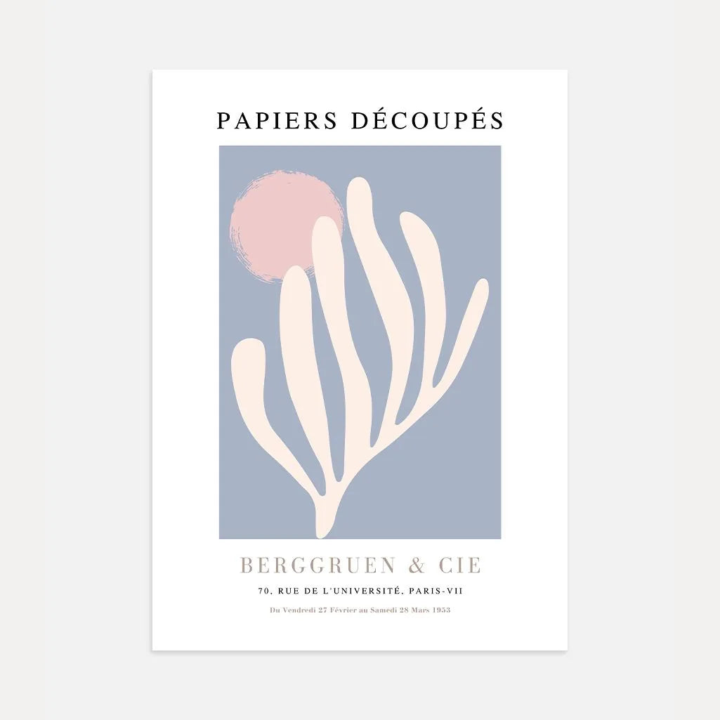 Matisse Blue Serenity Poster