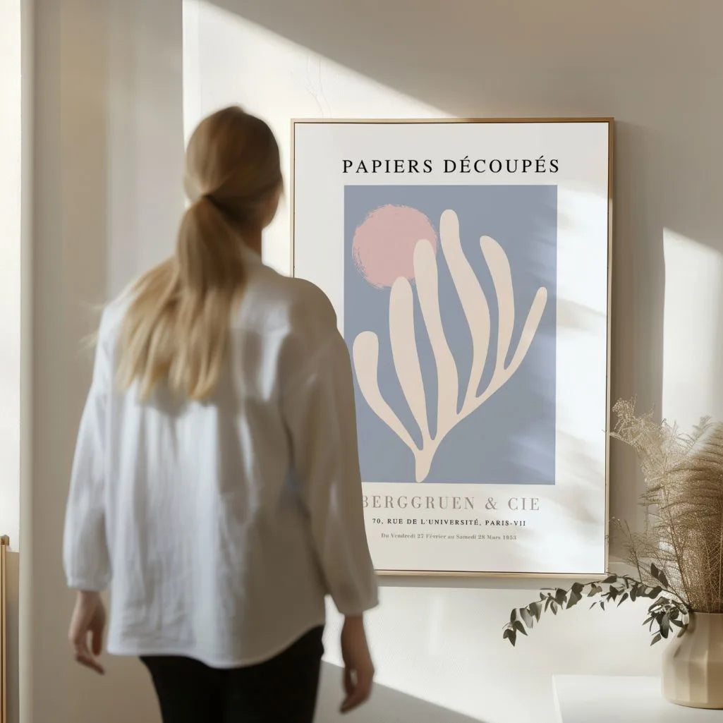 Matisse Blue Serenity Poster