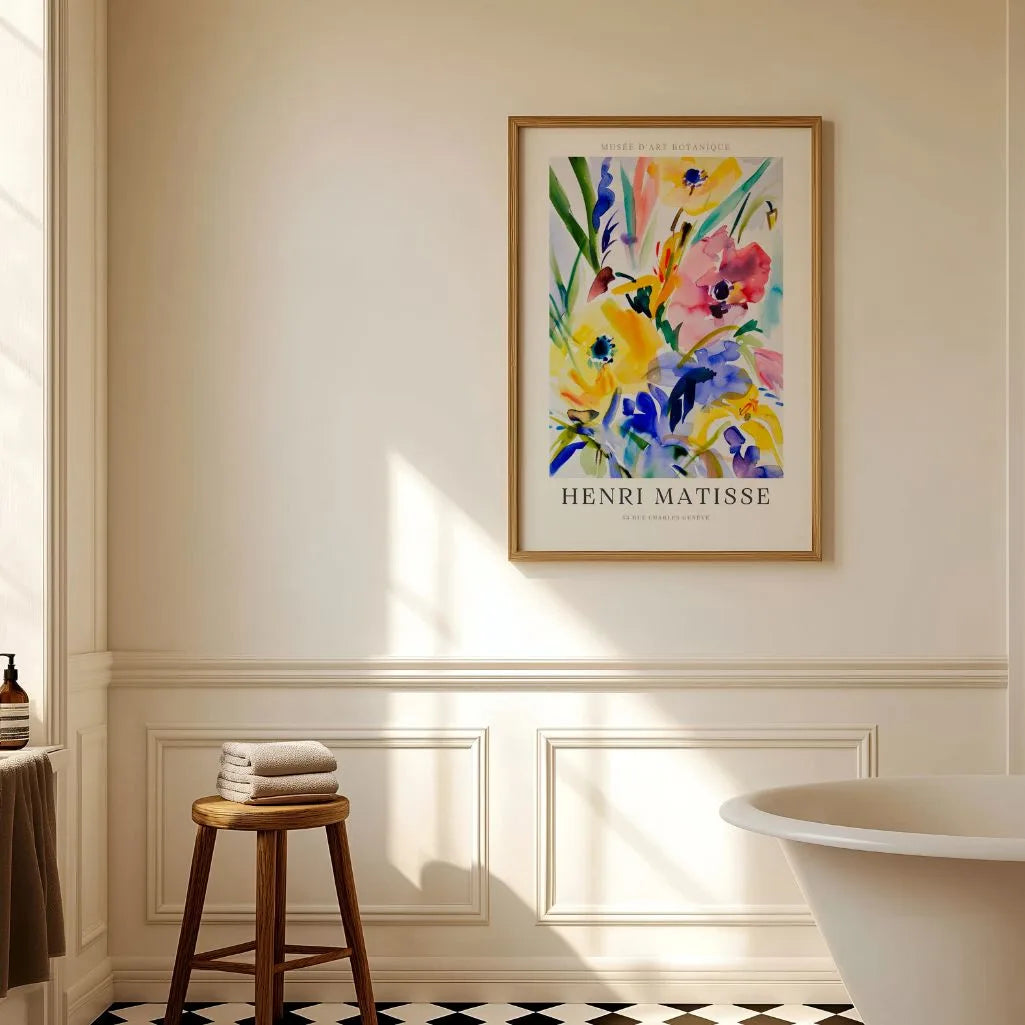 Matisse Flowers in Light Poster