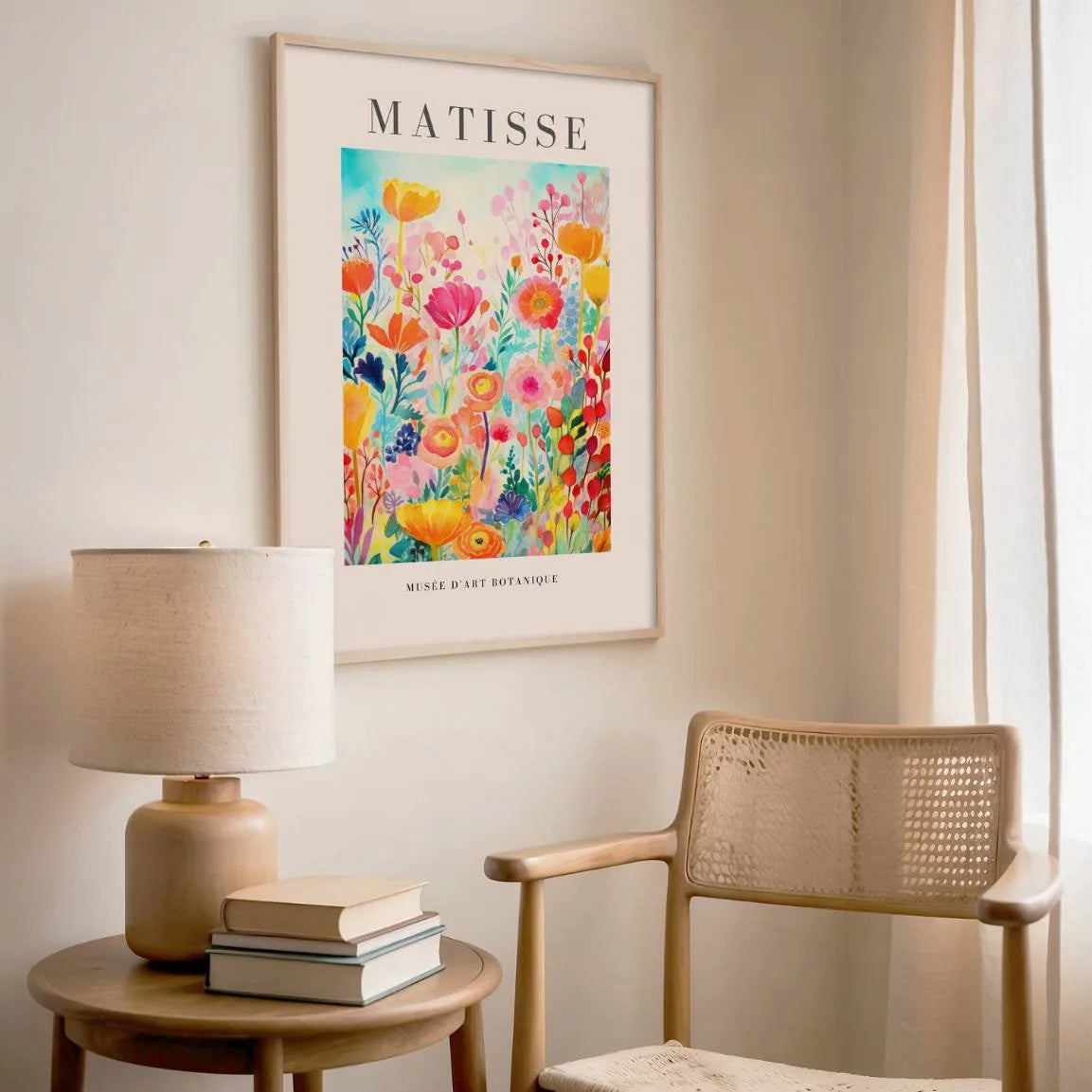 Matisse Colorful Garden Poster