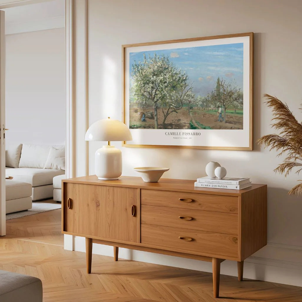 Pissarro Hampton Court Green Poster