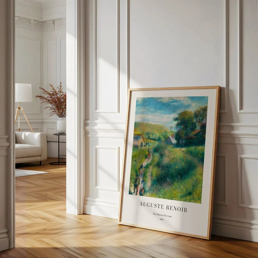 Auguste Renoir The Mussel Harvest Poster