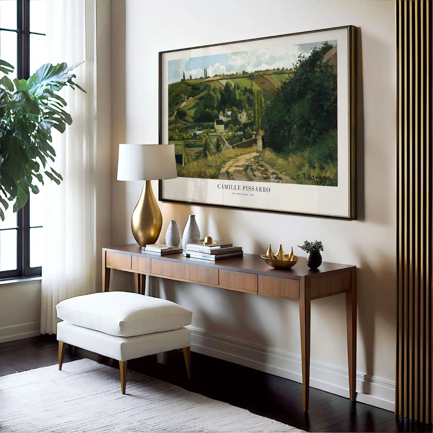 Pissarro Jalais Hill Pontoise Poster