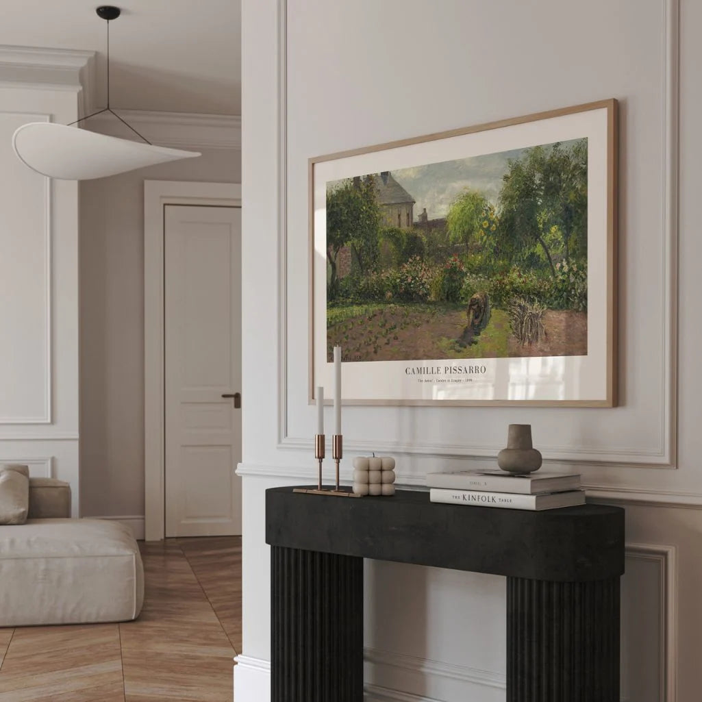 Pissarro Artist’s Garden at Eragny Poster