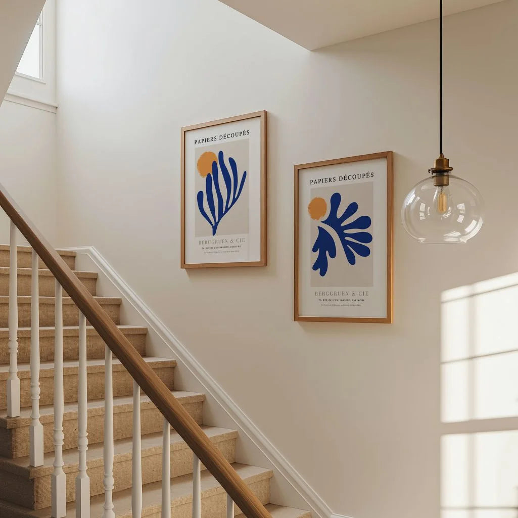 Henri Matisse Blue Cutouts Poster Set of 2
