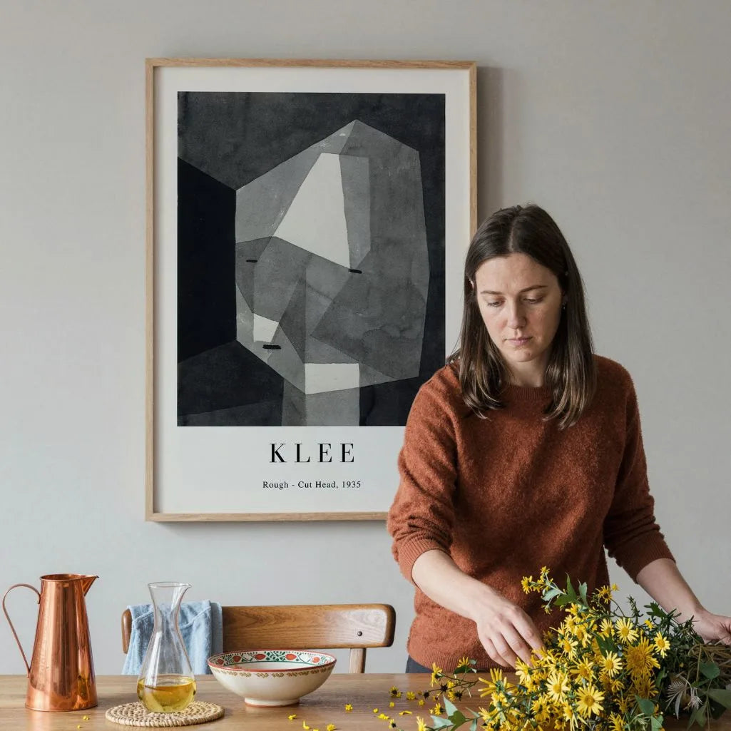 Paul Klee Rough-Cut Head Poster