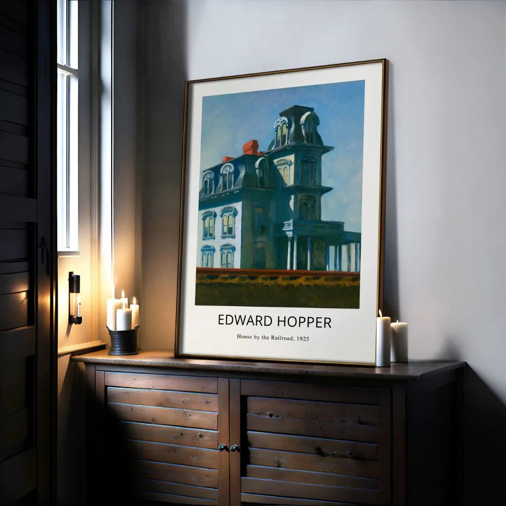 Edward Hopper House by the Railroad Poster