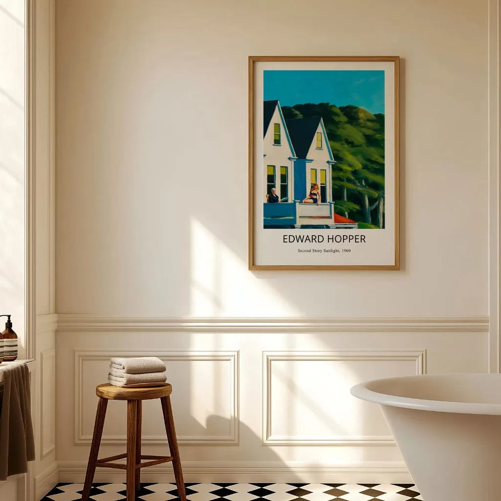 Edward Hopper Second Story Sunlight Poster