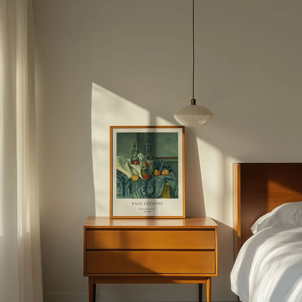 Paul Cézanne The Peppermint Bottle Poster