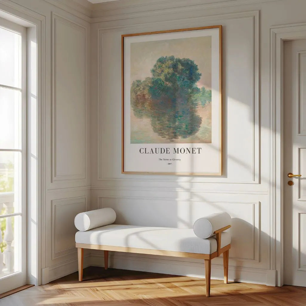 Claude Monet Seine at Giverny Poster