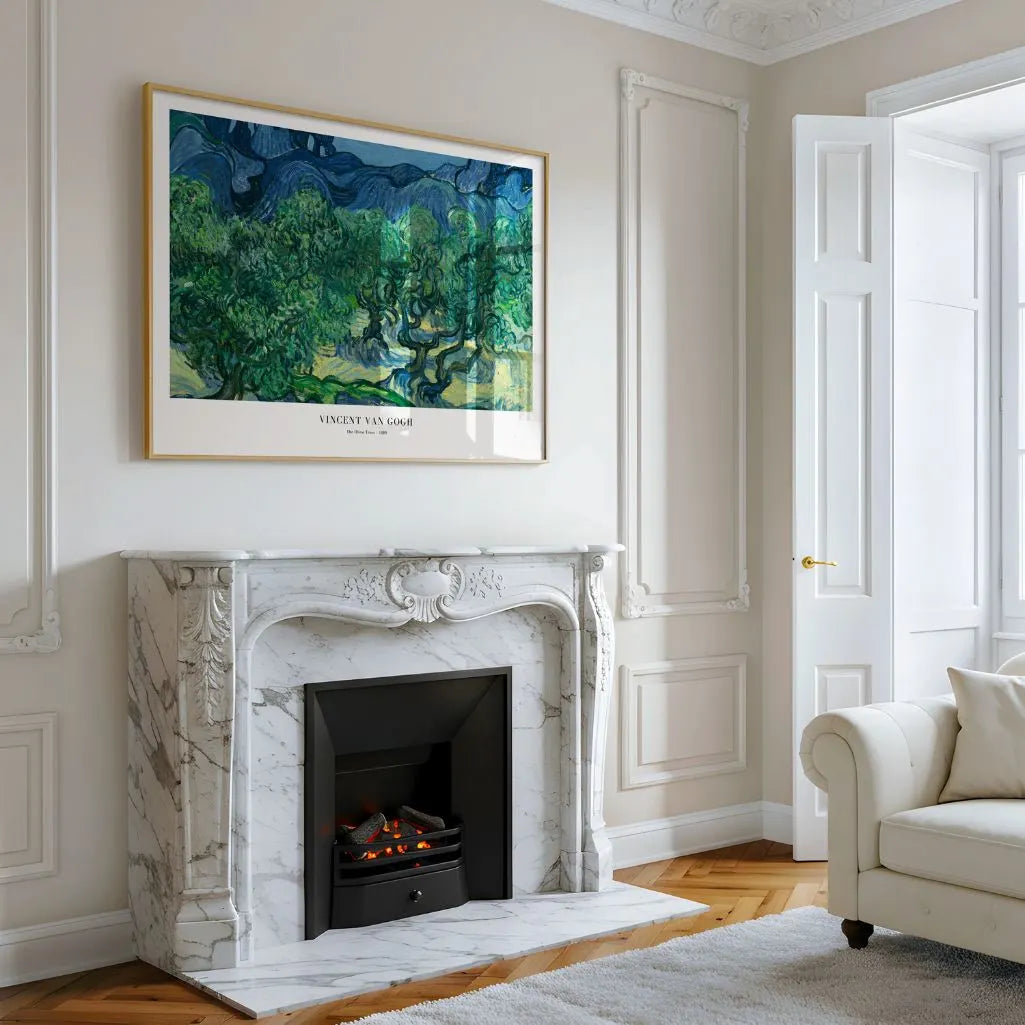 Vincent van Gogh The Olive Trees Poster