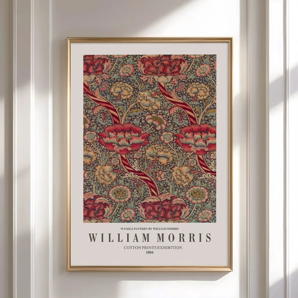 William Morris Wandle Garden Poster