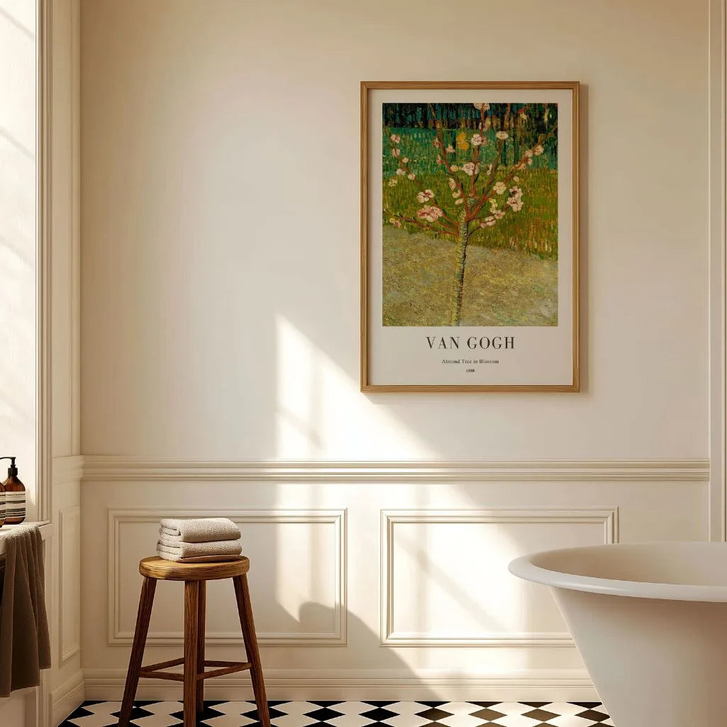 Vincent van Gogh Almond Tree in Blossom Poster