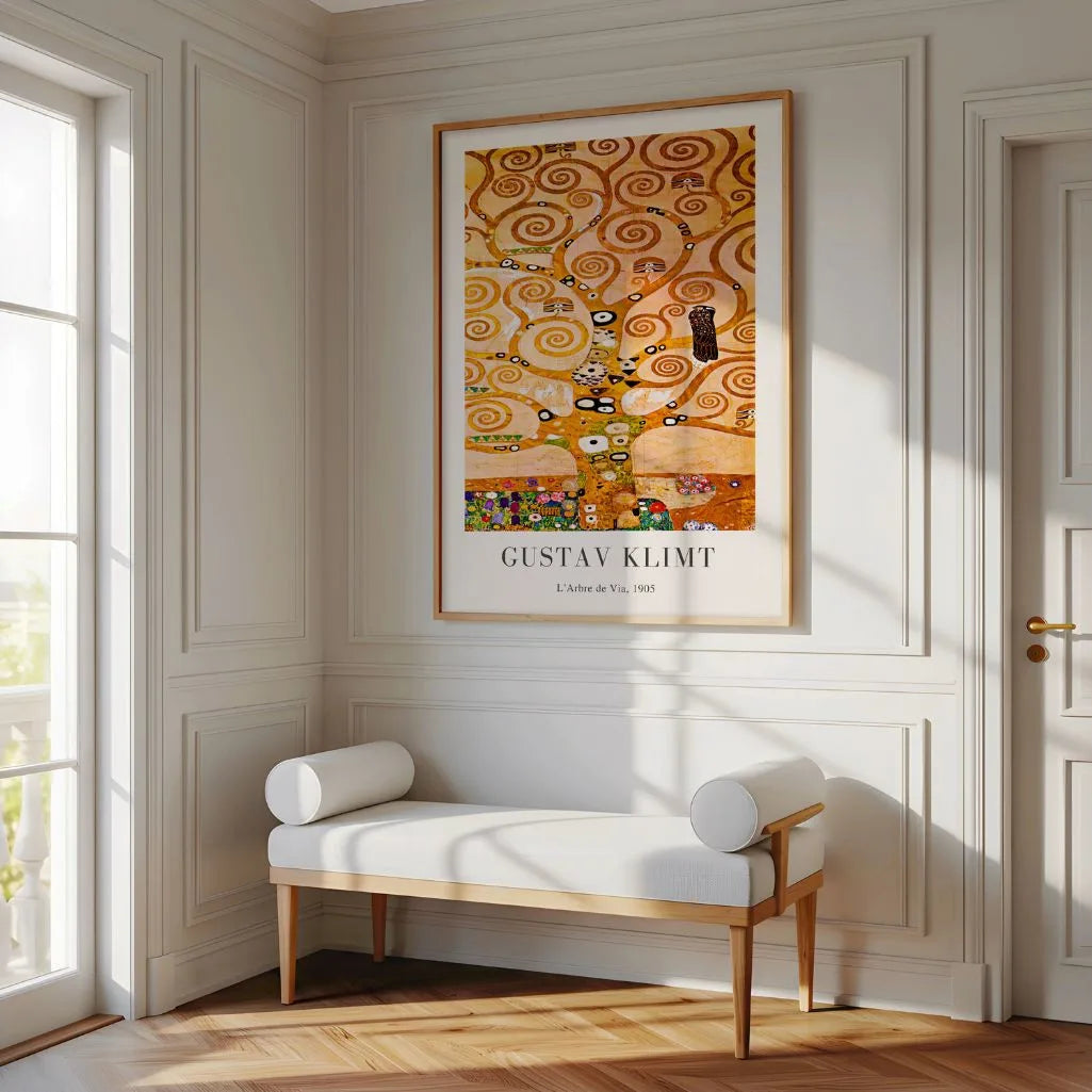 Gustav Klimt The Tree of Life Poster