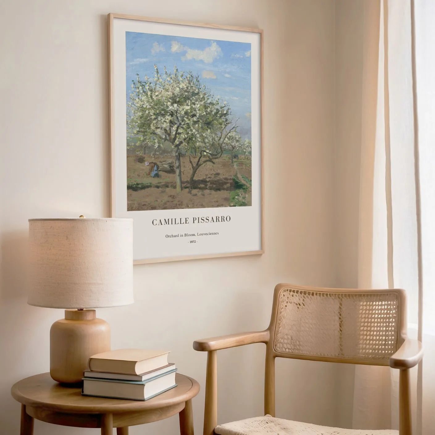 Pissarro Orchard in Bloom Louveciennes Poster