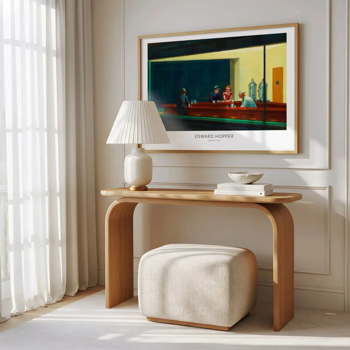 Edward Hopper Nighthawks Night Diner Poster