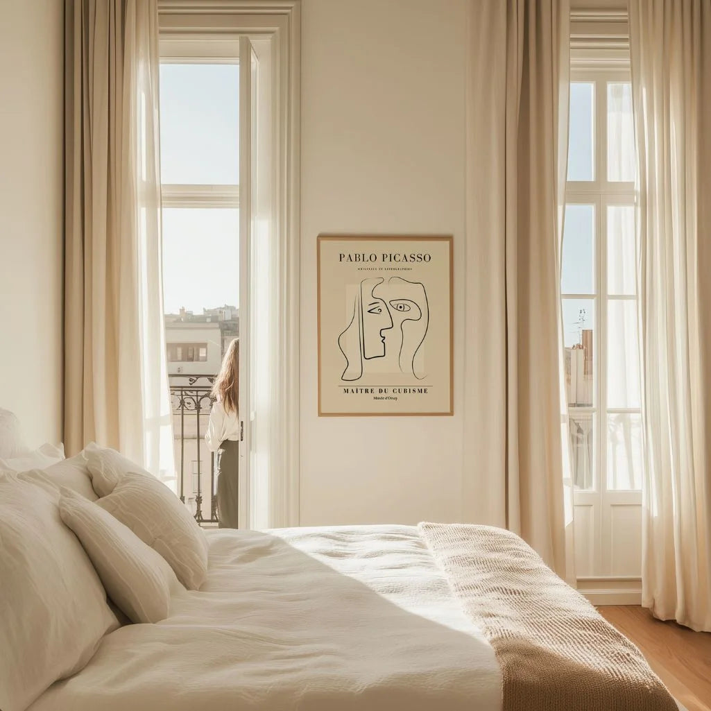 Picasso-Inspired Soul Dialogue Poster