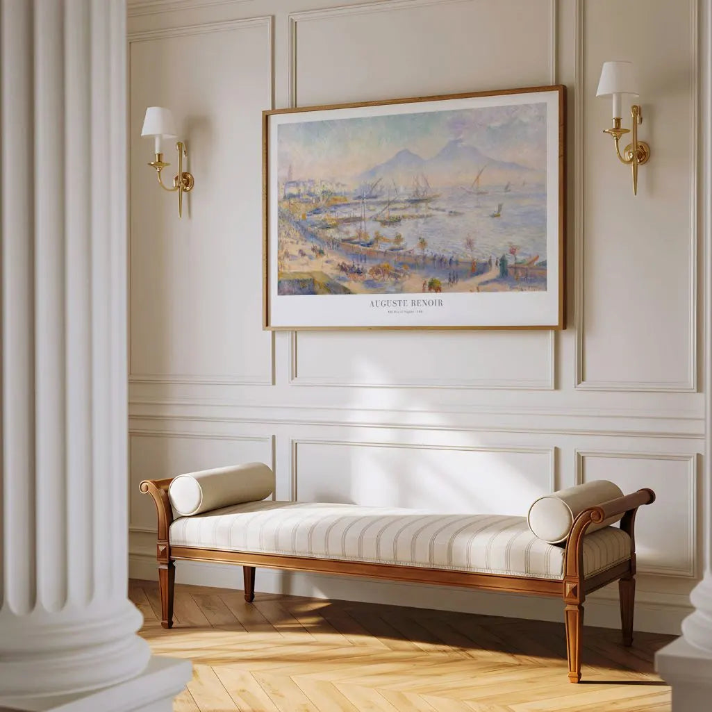 Auguste Renoir Bay of Naples Poster