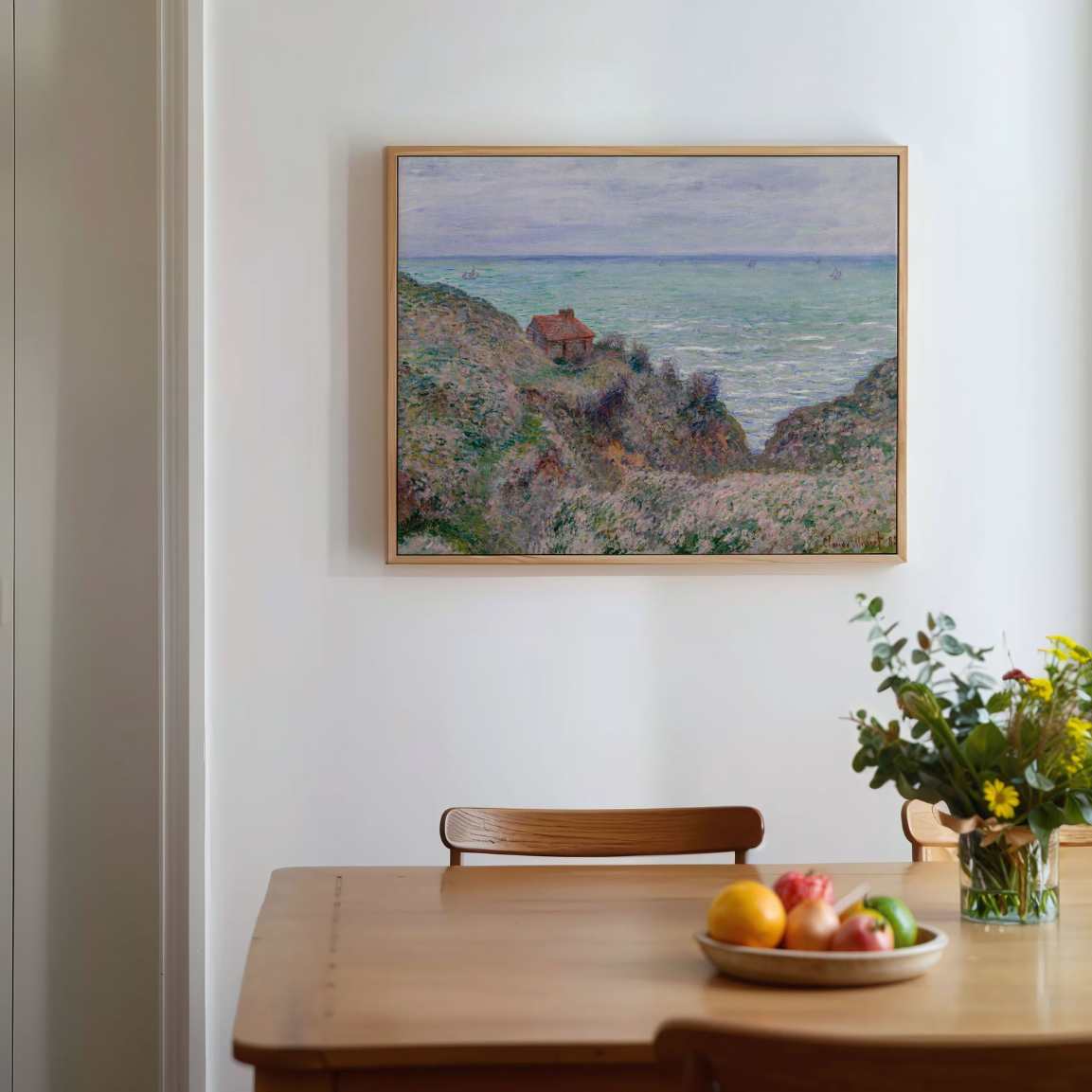 Framed Canvas Print The Customs House