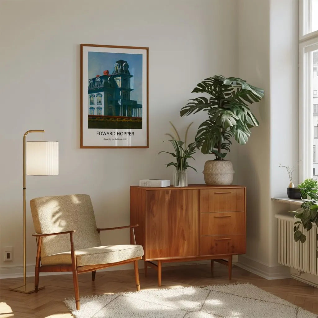 Edward Hopper House by the Railroad Poster