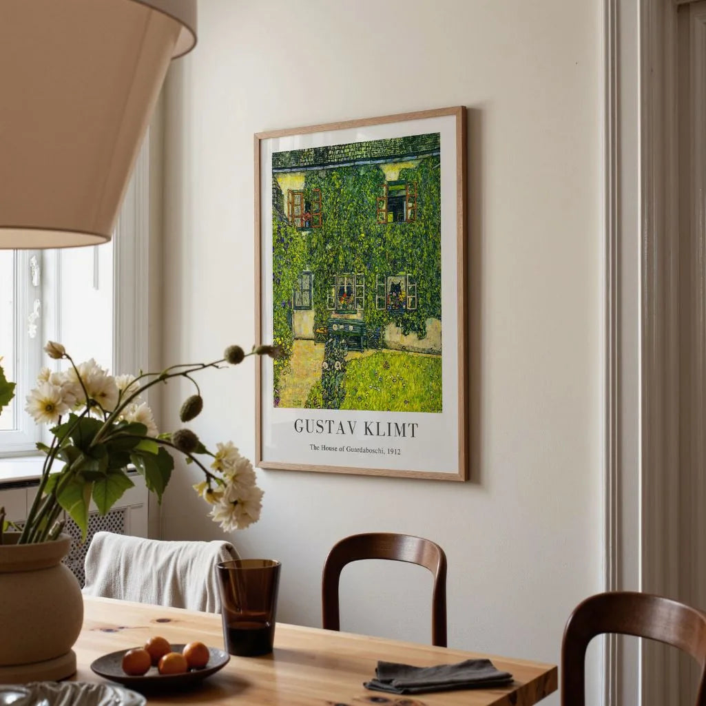 Klimt House of Guardaboschi Poster