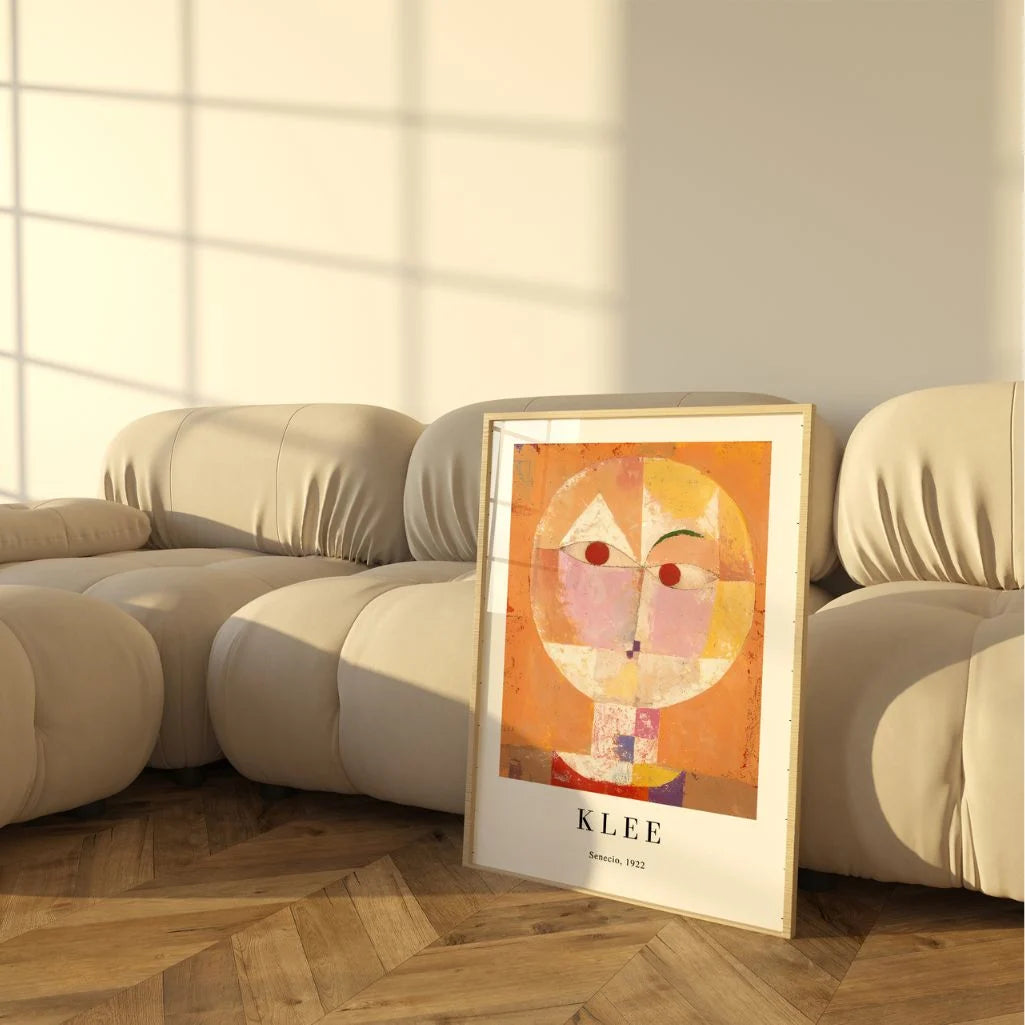 Paul Klee Senecio Poster