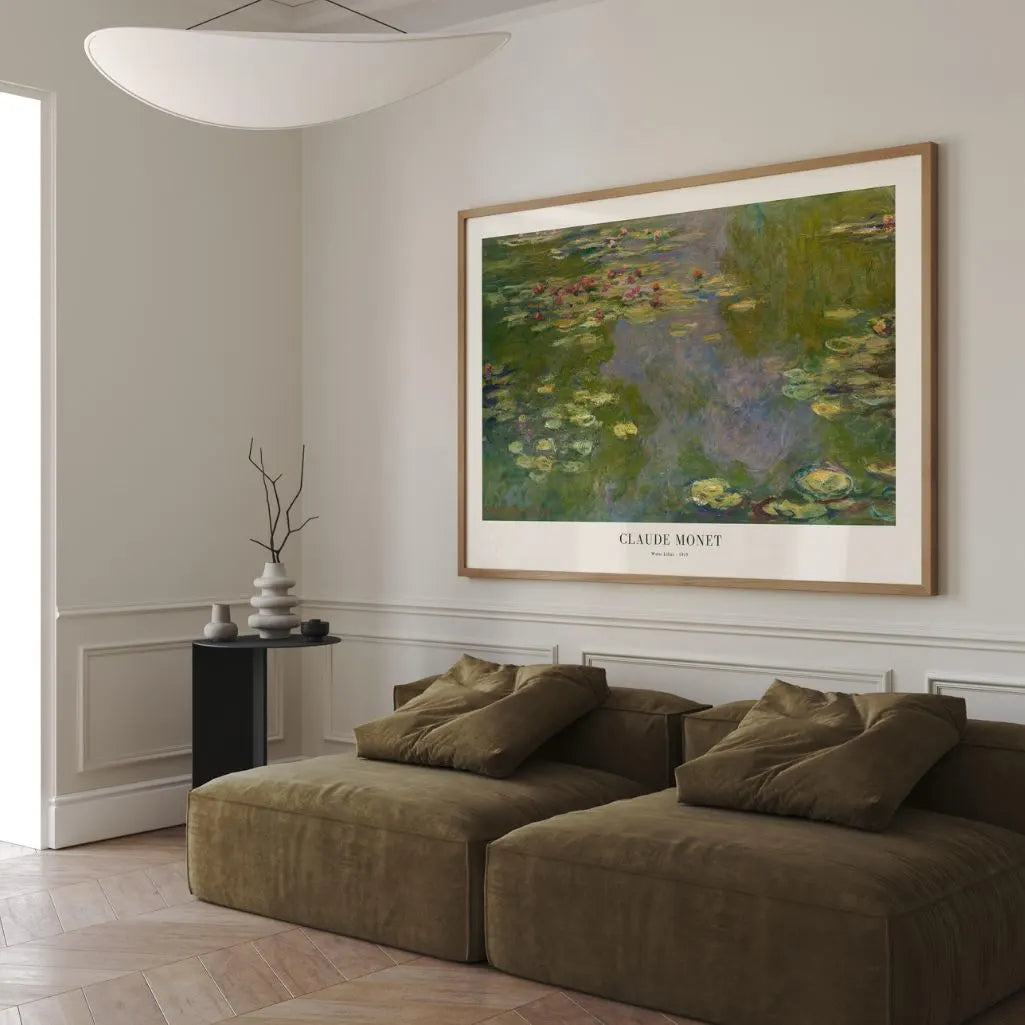 Monet Water Lilies Poster