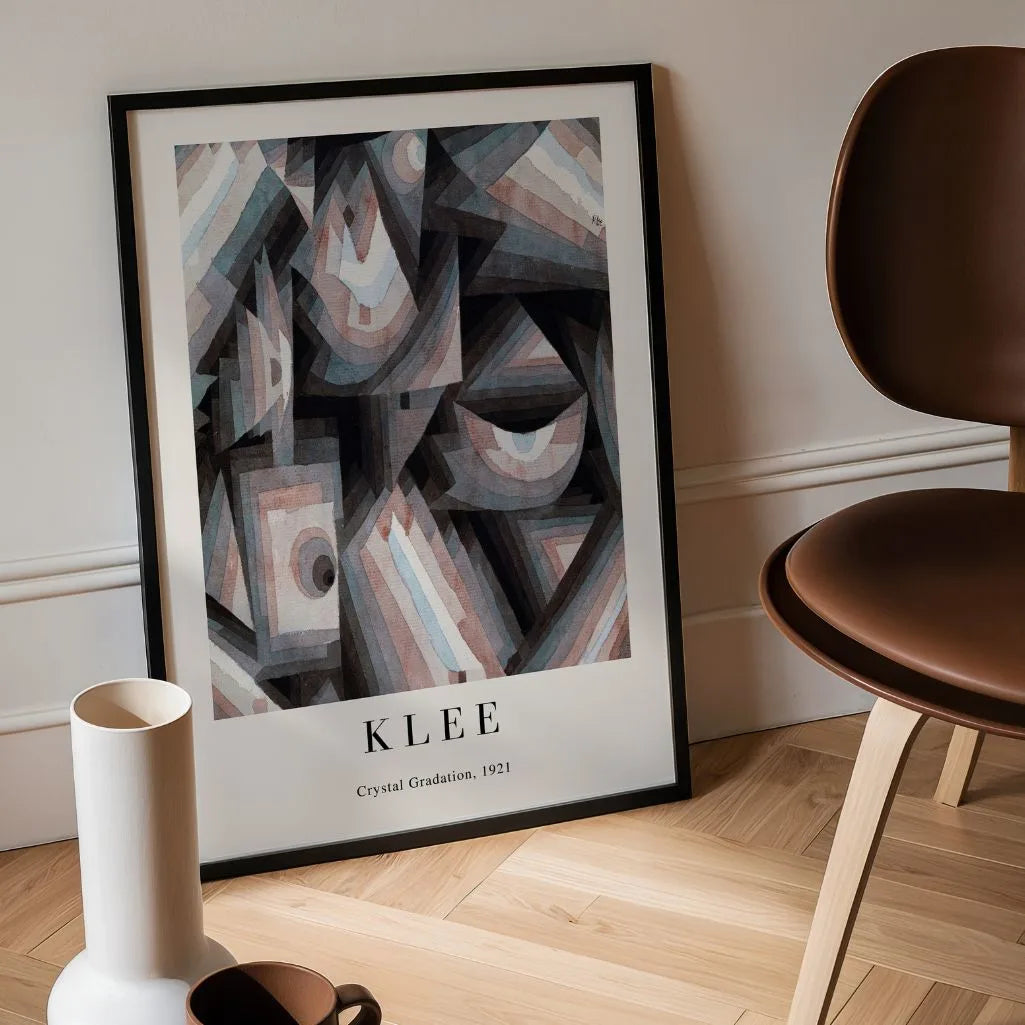 Paul Klee Crystal Gradation Poster