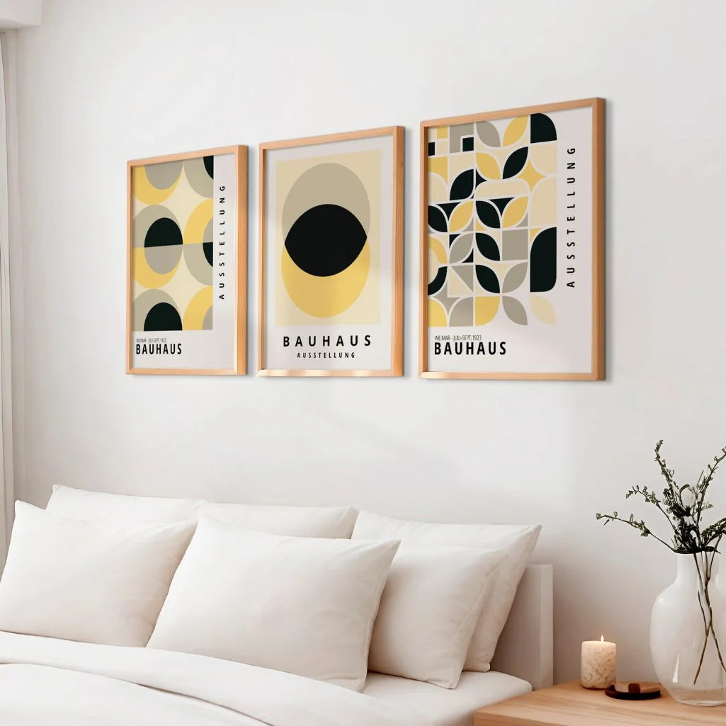 Weimar Form Dialogue Bauhaus Poster Set of 3