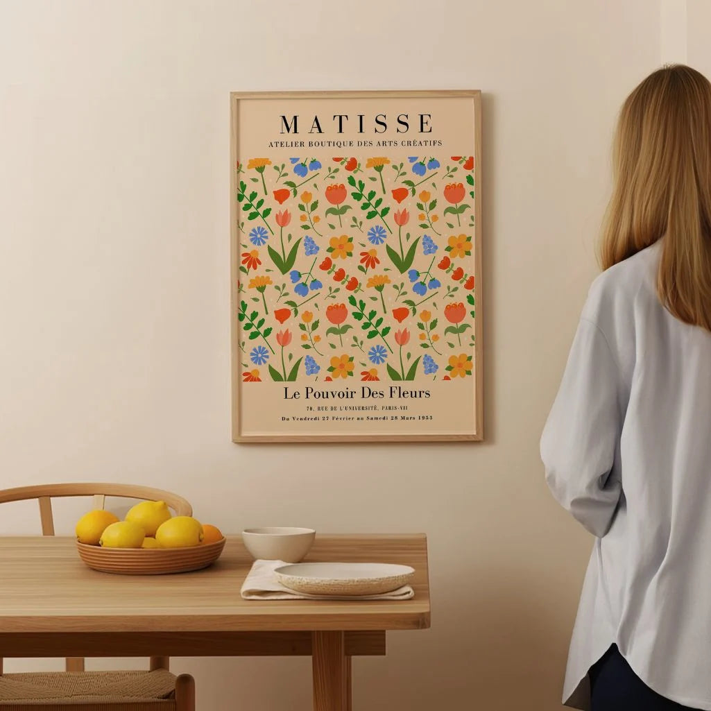 Matisse Floral Garden Poster