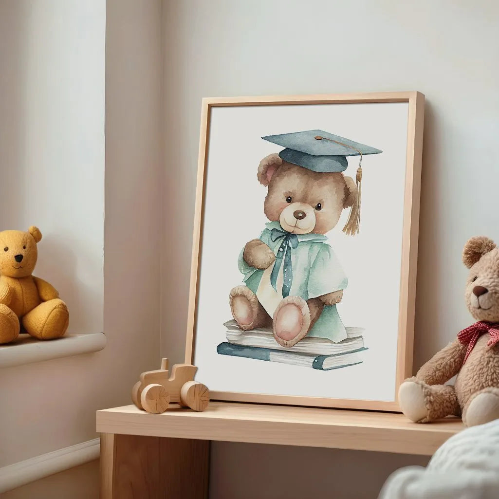 Bear With Books Poster