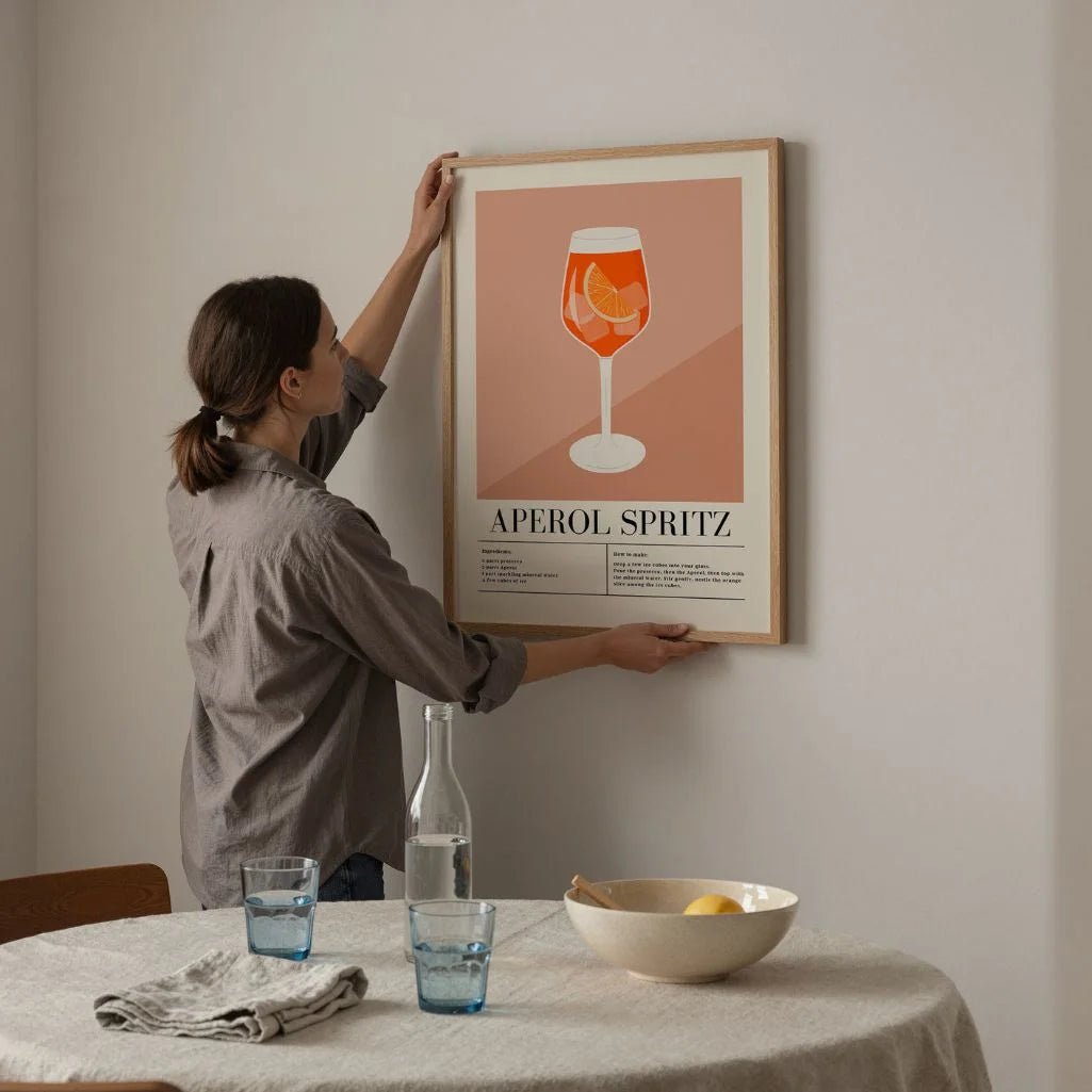 Aperol Spritz Graphic Poster