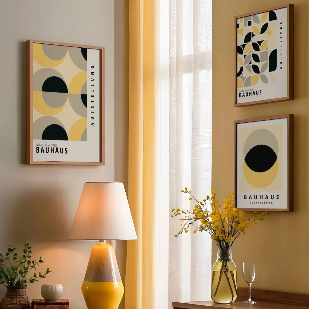 Weimar Form Dialogue Bauhaus Poster Set of 3
