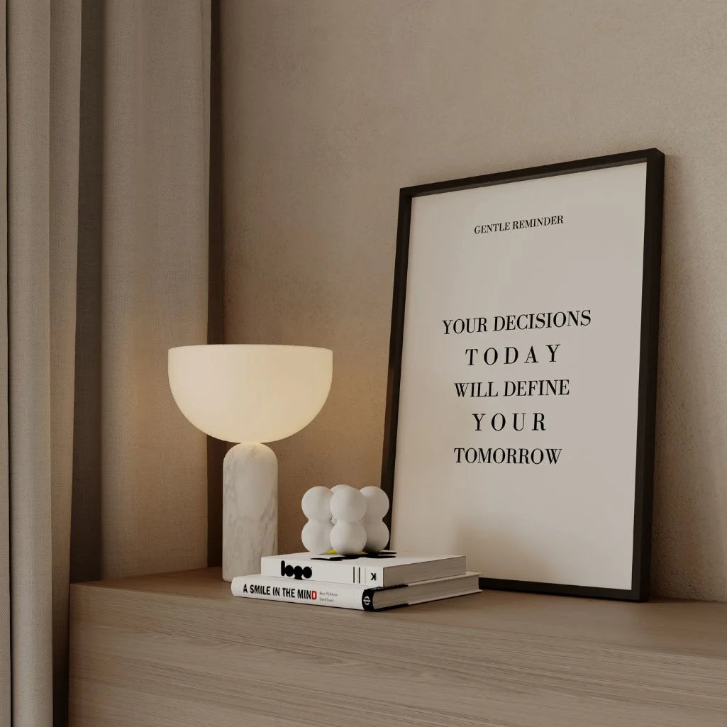 Your Decisions Today Poster