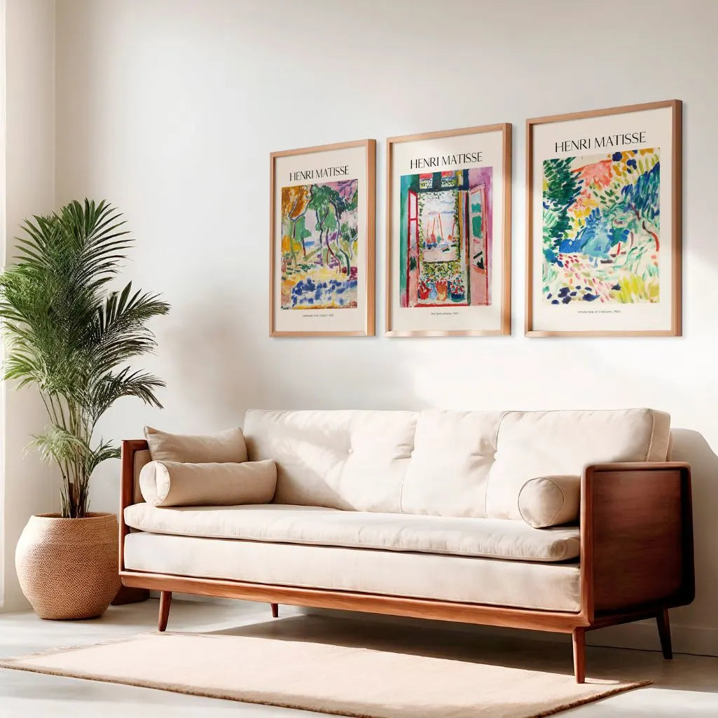 Henri Matisse Collioure Colour – Set of 3 Posters