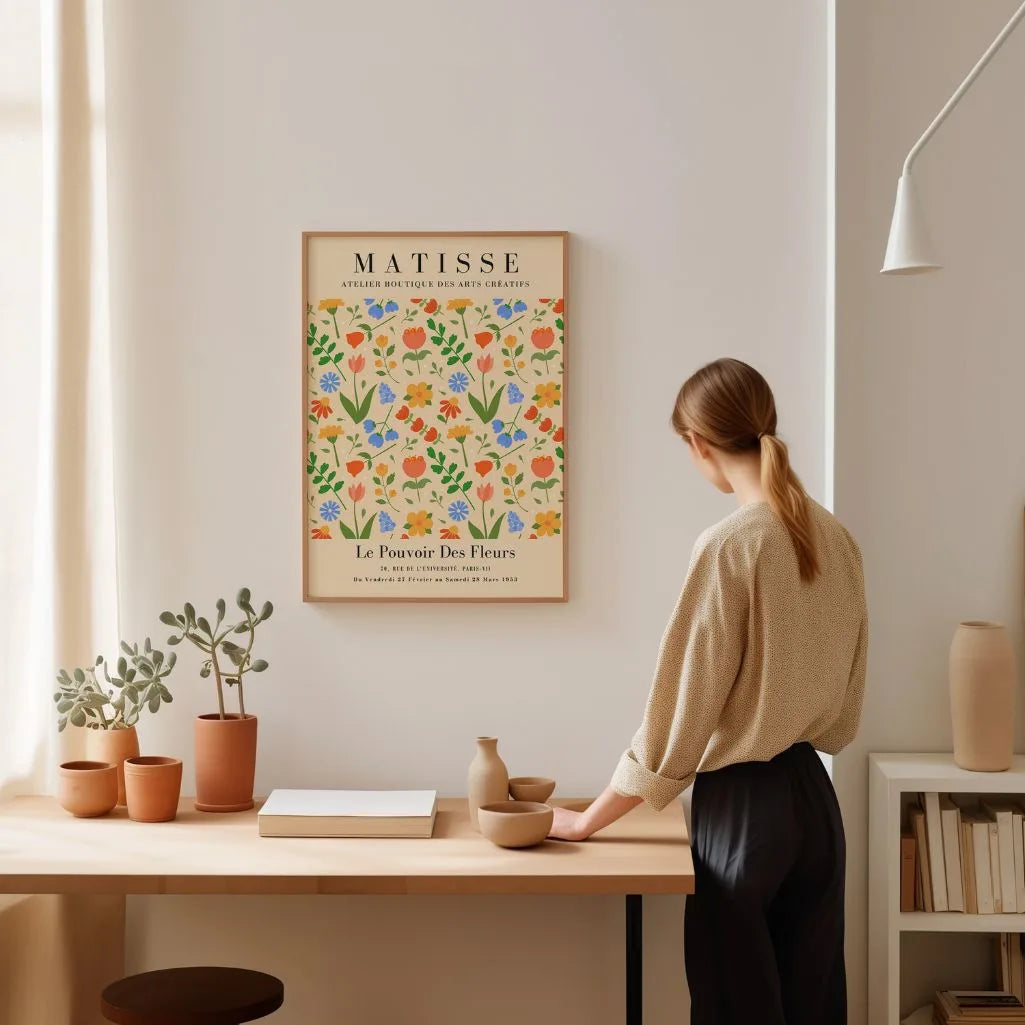Matisse Floral Garden Poster