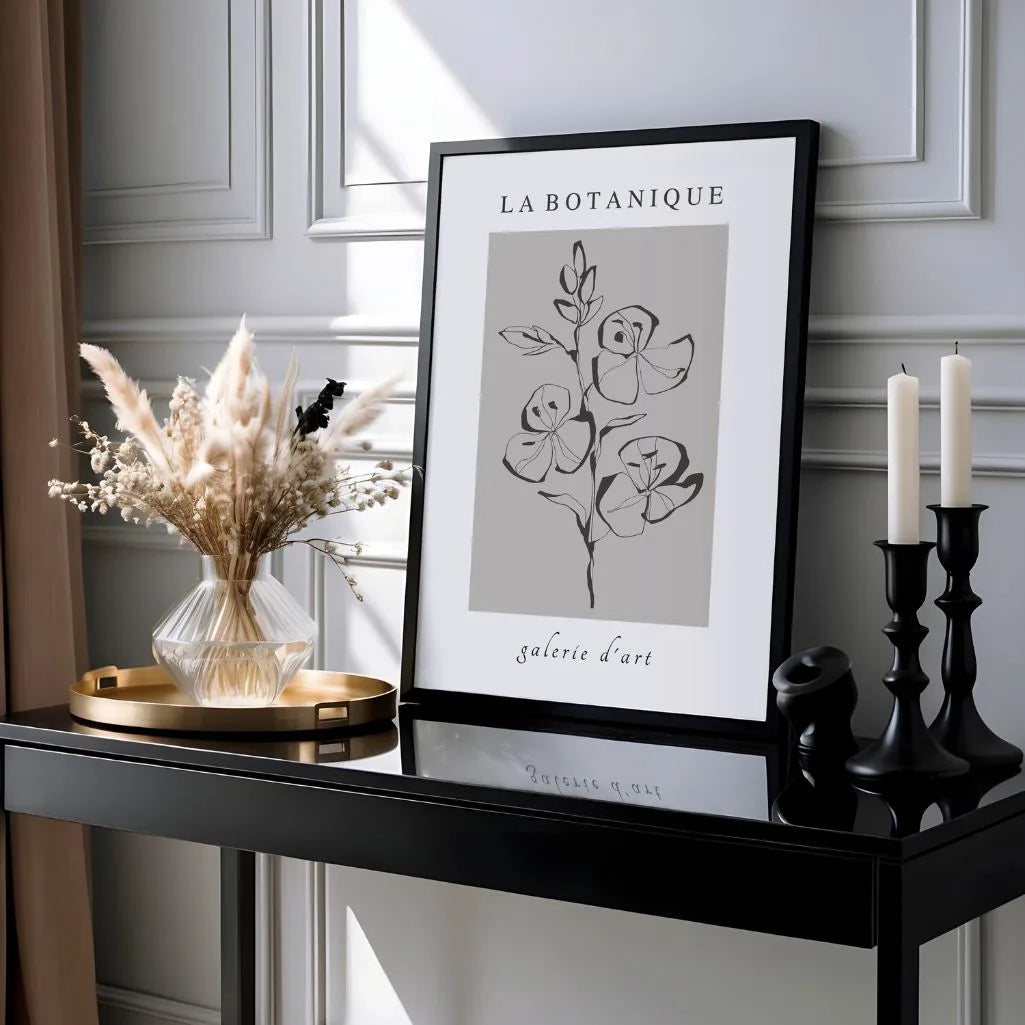 LA Botanique Flowers Poster
