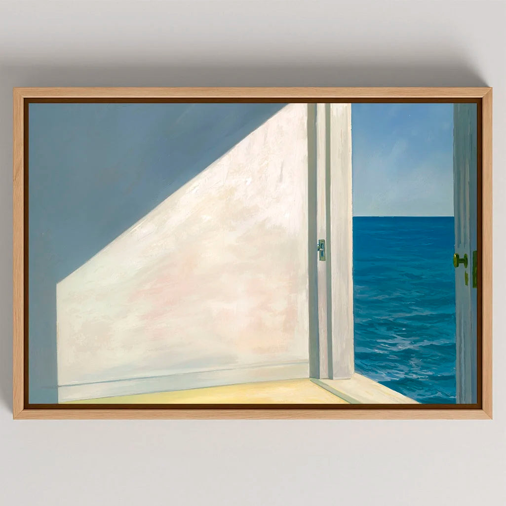 Framed Canvas Print Rooms by the Sea