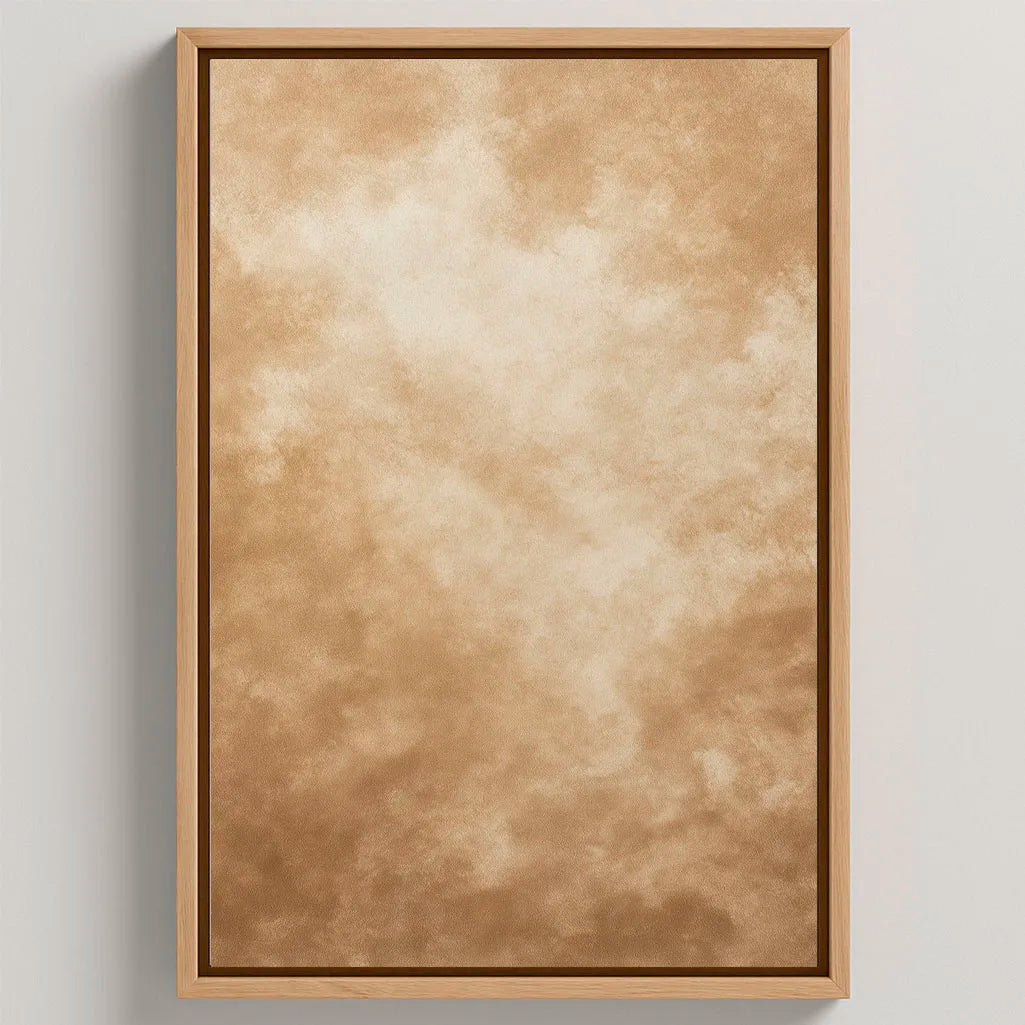 Framed Canvas Print Sand Silence