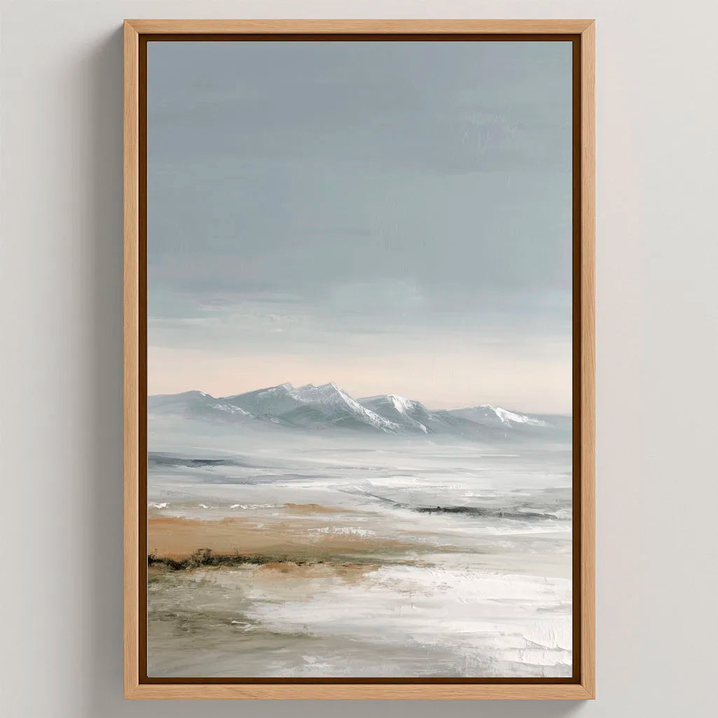Framed Canvas Print Horizon Whisper